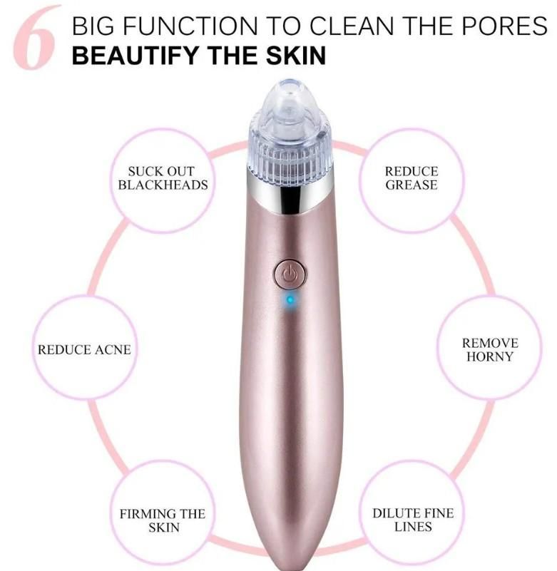 Vacuum Acne Pore Cleaner
