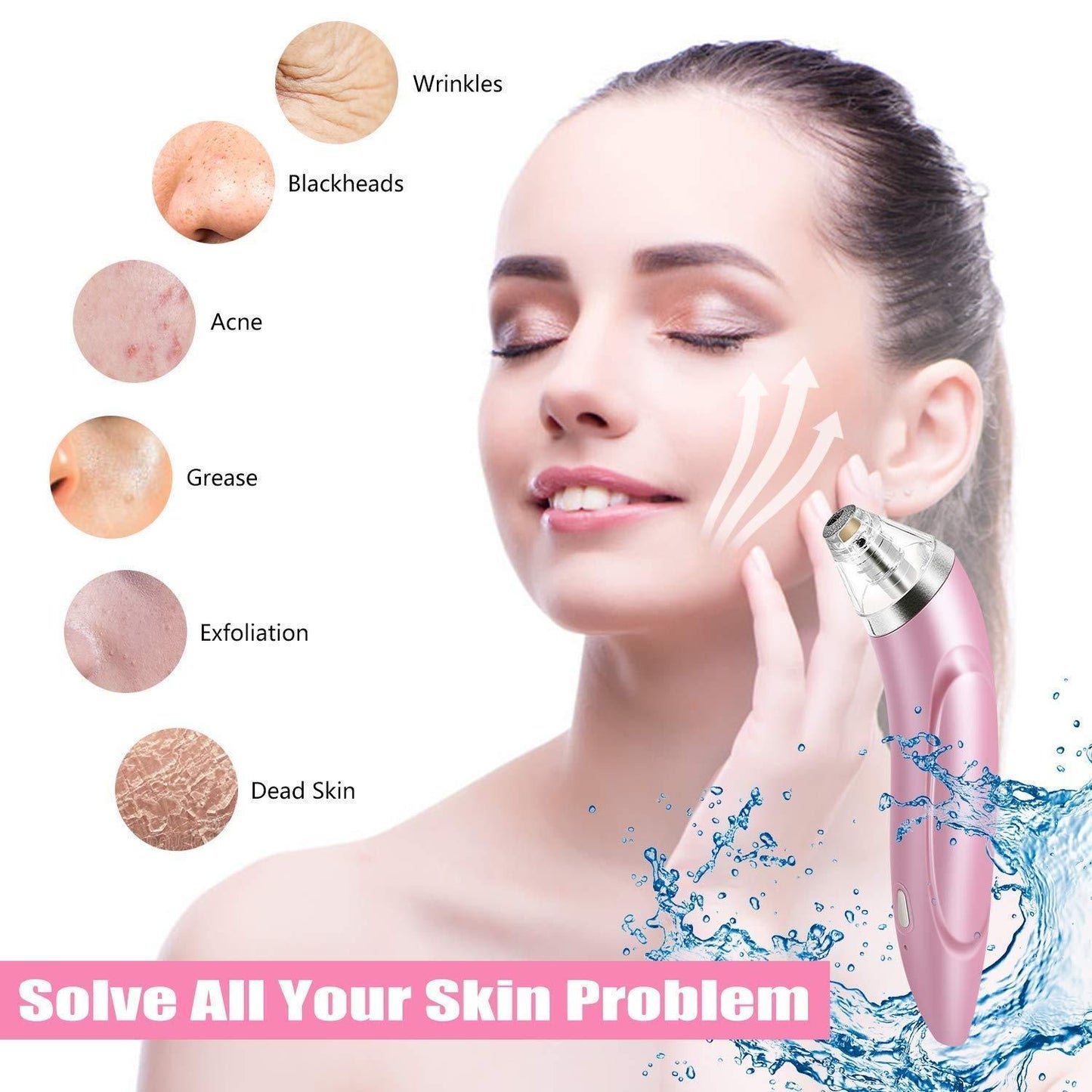 Vacuum Acne Pore Cleaner